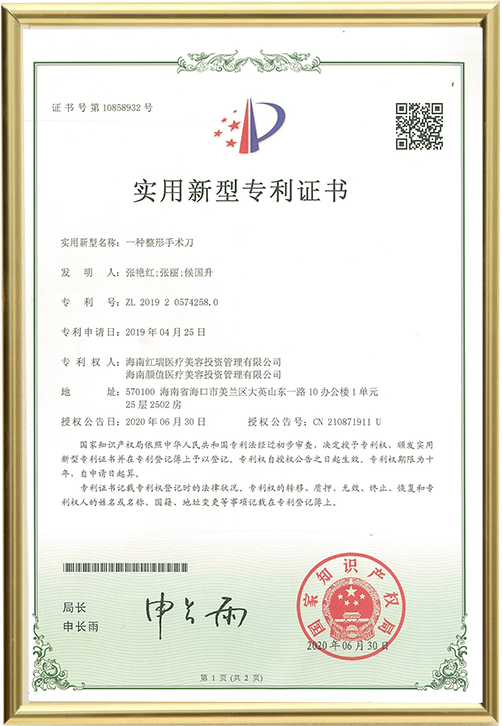 一种整形手术刀